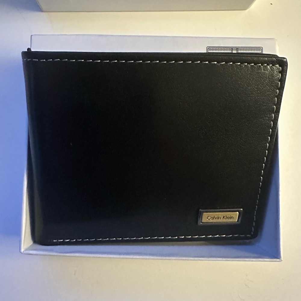 Calvin Klein Black Bifold Wallet